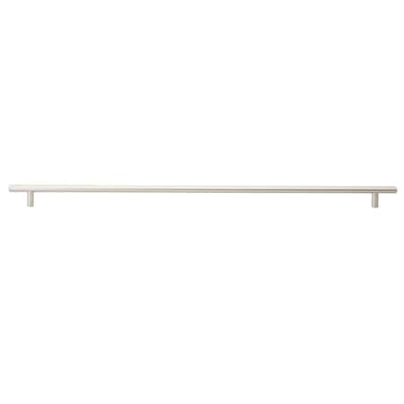 Gliderite Hardware 19 in. Center to Center Satin Nickel Solid Steel Bar Pull - 5022-483-SS 5022-483-SS-1